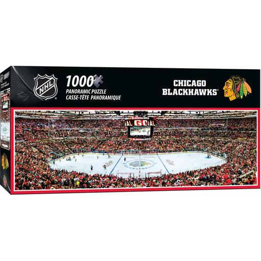 Chicago Blackhawks - 1000 Piece Panoramic Jigsaw Puzzle - Just $19.99! Shop now at Retro Gaming of Denver