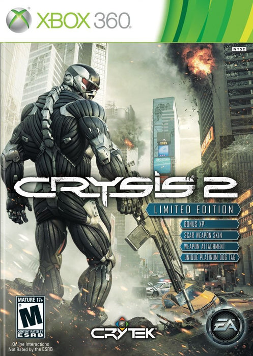 Crysis 2: Limited Edition (Xbox 360) - for just $0! 