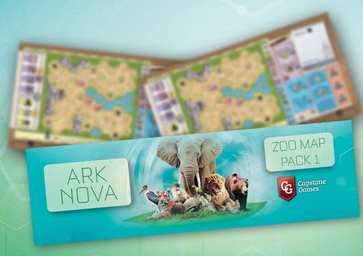 Ark Nova: Zoo Map Pack 1 - for just $9.99! 