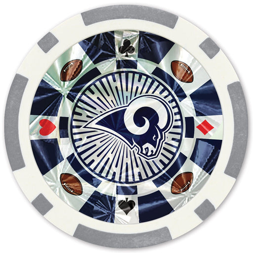 Los Angeles Rams 20 Piece Poker Chips - for just $6.99! 
