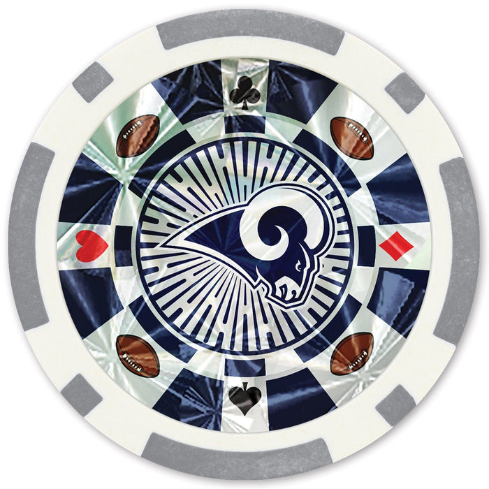 Los Angeles Rams 20 Piece Poker Chips - for just $6.99! 