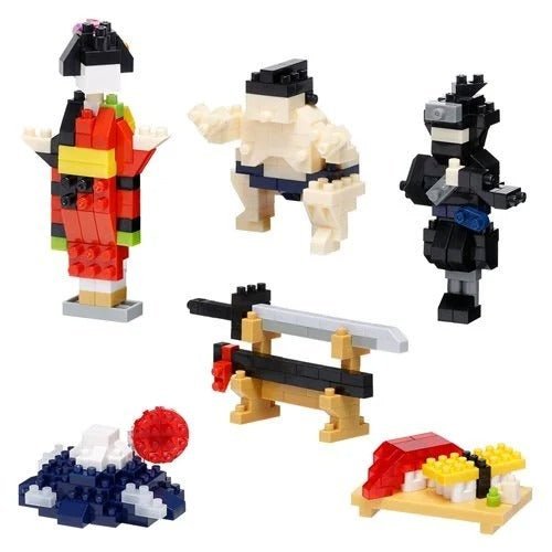 Culture Japan Series 1 Nanoblock Mininano Blind-Bag (1 Bag with 1 Figure) - for just $5.99! 