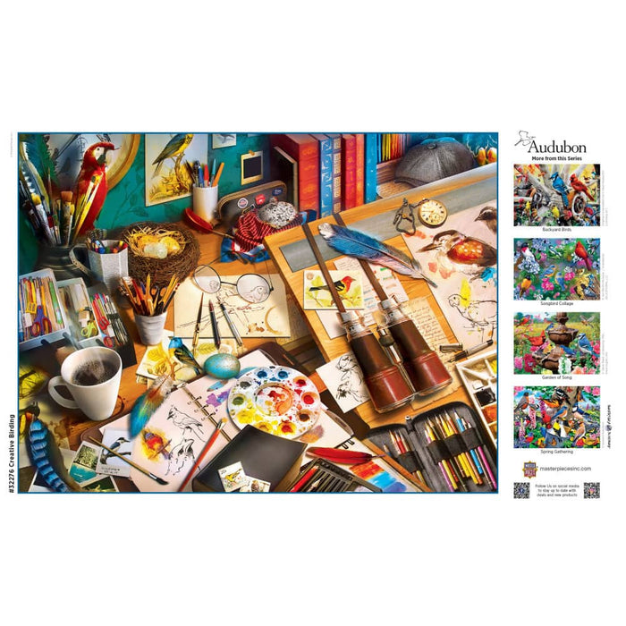 Audubon - Creative Birding 300 Piece EZ Grip Jigsaw Puzzle - for just $9.99! 
