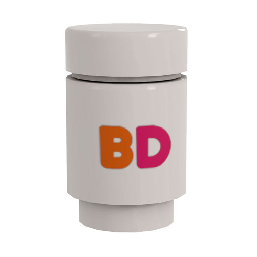 BD, Buildin' Coffee Cup for Minifigs made with LEGO parts - Premium Custom Printed - Just $2! Shop now at Retro Gaming of Denver