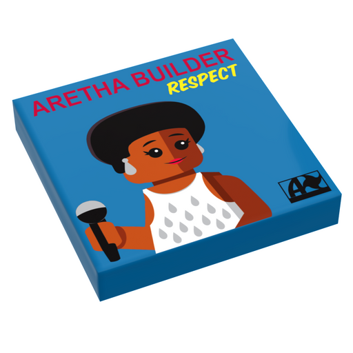 Respect, Aretha Builder - B3 Customs Music Album Cover (2x2 Tile) - Premium Custom Printed - Just $1.50! Shop now at Retro Gaming of Denver
