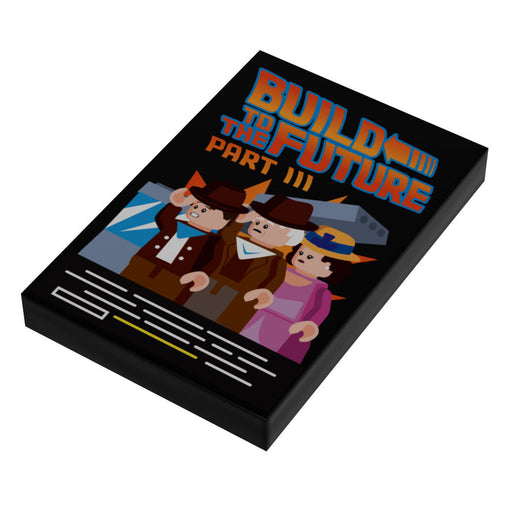 B3 Customs Build to the Future Part III Movie Cover (2x3 Tile) - Premium  - Just $2! Shop now at Retro Gaming of Denver