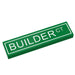 Builder Court Street Sign made with LEGO part (1x4 Tile) - B3 Customs - Just $1.50! Shop now at Retro Gaming of Denver