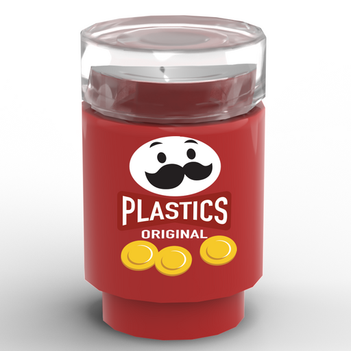 Custom Printed Can of Plastics Chips (LEGO) - Premium  - Just $2! Shop now at Retro Gaming of Denver