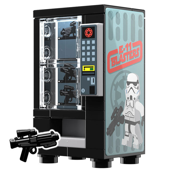 E-11 Blaster Vending Machine for Trooper minifigs made using LEGO parts - Just $19.99! Shop now at Retro Gaming of Denver