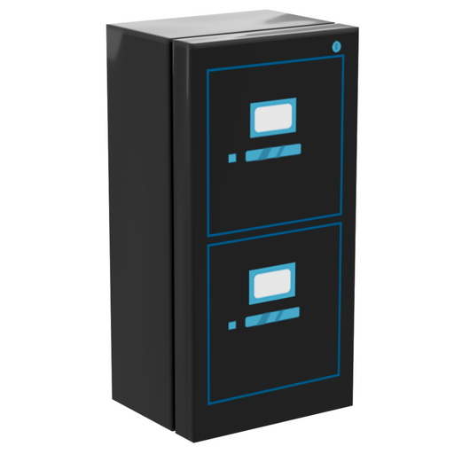 B3 Customs® Filing Cabinet for Minifigs made using LEGO parts - Premium  - Just $3! Shop now at Retro Gaming of Denver