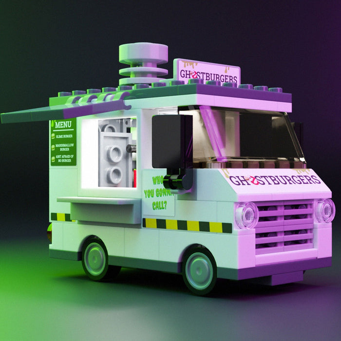 Ghost Burgers - B3 Customs® Food Truck w/ Minifigure - Just $49.99! Shop now at Retro Gaming of Denver