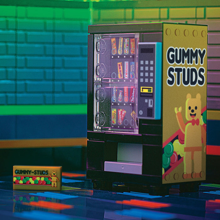Gummy Studs Candy Bar Vending Machine (LEGO) - Premium LEGO Kit - Just $19.99! Shop now at Retro Gaming of Denver