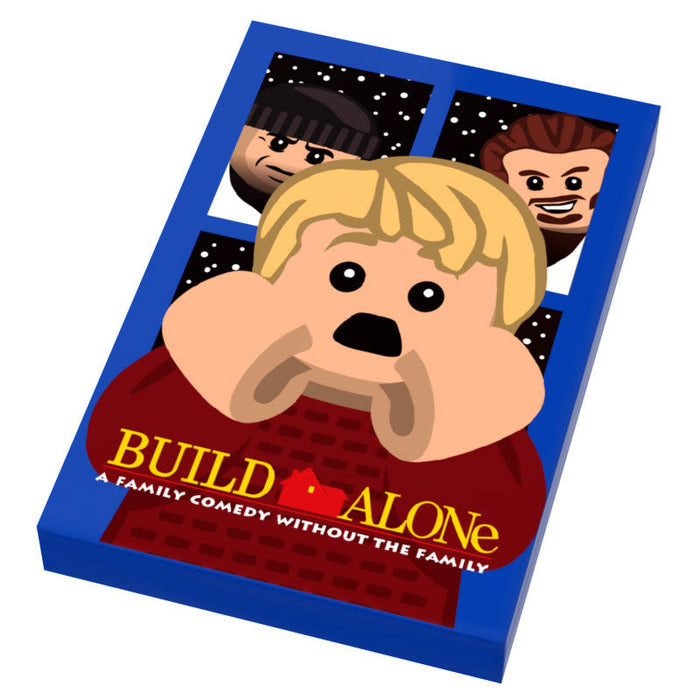 Build Alone Movie Cover (2x3 Tile) made using LEGO parts - B3 Customs - Just $2! Shop now at Retro Gaming of Denver