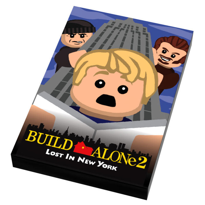 Build Alone 2 Movie Cover (2x3 Tile) made using LEGO parts - B3 Customs - Just $2! Shop now at Retro Gaming of Denver