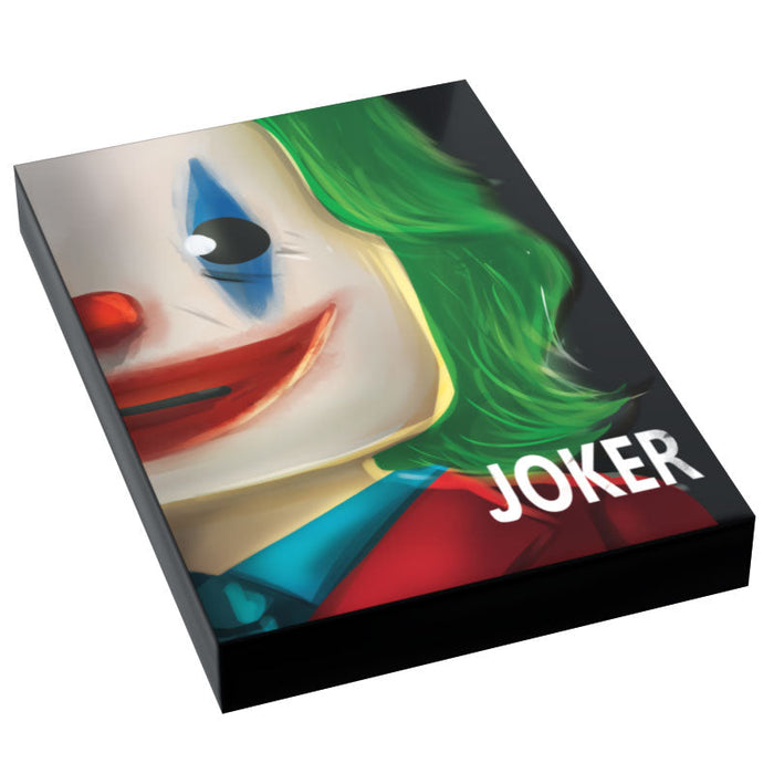 Joker Movie Cover (2x3 Tile) made using LEGO parts - B3 Customs - Premium  - Just $2! Shop now at Retro Gaming of Denver