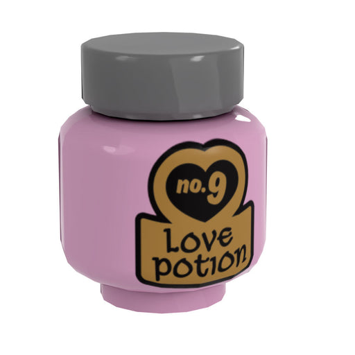 Love Potion #9 Bottle for Minifigs made using LEGO parts - B3 Customs - Premium  - Just $3.49! Shop now at Retro Gaming of Denver