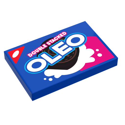 Double Stacked OLEO Cookies Pack (2x3 Tile) (LEGO) - Premium  - Just $2! Shop now at Retro Gaming of Denver