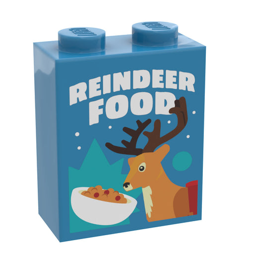 Reindeer Food Box (1x2x2 Brick) - B3 Customs - Premium Custom Printed - Just $2! Shop now at Retro Gaming of Denver