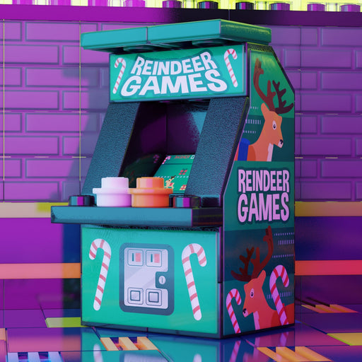 Reindeer Games Arcade Machine Toy Building Kit (LEGO) - Premium  - Just $9.99! Shop now at Retro Gaming of Denver