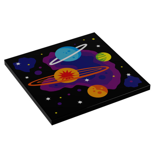 80's and 90's Arcade Carpet 6x6 Tiles (Planets) - Pack of 10 - Premium  - Just $24.99! Shop now at Retro Gaming of Denver