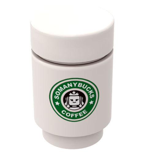 Somanybucks Coffee Cup for Minifigs - B3 Customs - Just $2! Shop now at Retro Gaming of Denver