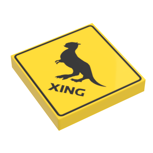 Tauntaun Xing Sign (LEGO) - Premium  - Just $1.50! Shop now at Retro Gaming of Denver