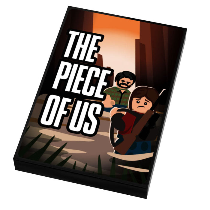 The Piece of Us Video Game Cover (2x3 Tile) made using LEGO part - B3 Customs - Just $2! Shop now at Retro Gaming of Denver