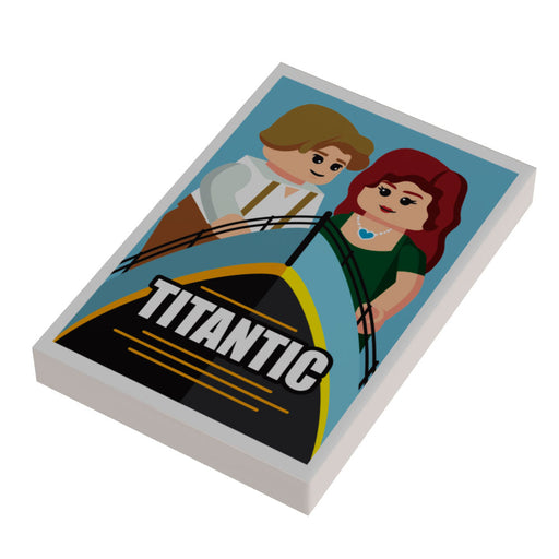 Titanic Movie Cover (2x3 Tile) - B3 Customs - Premium  - Just $2! Shop now at Retro Gaming of Denver