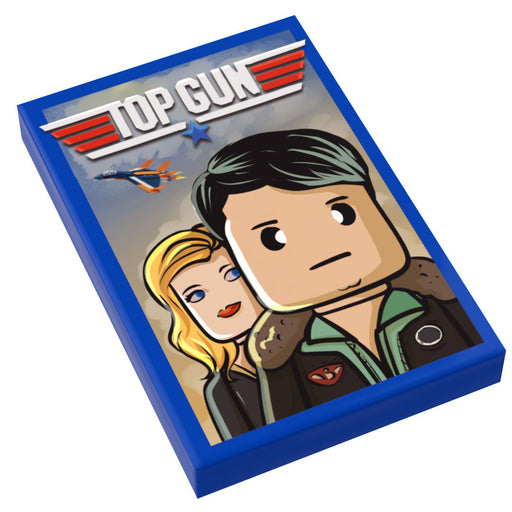 Top Guy Movie Cover (2x3 Tile) made using LEGO parts - B3 Customs - Premium  - Just $2! Shop now at Retro Gaming of Denver