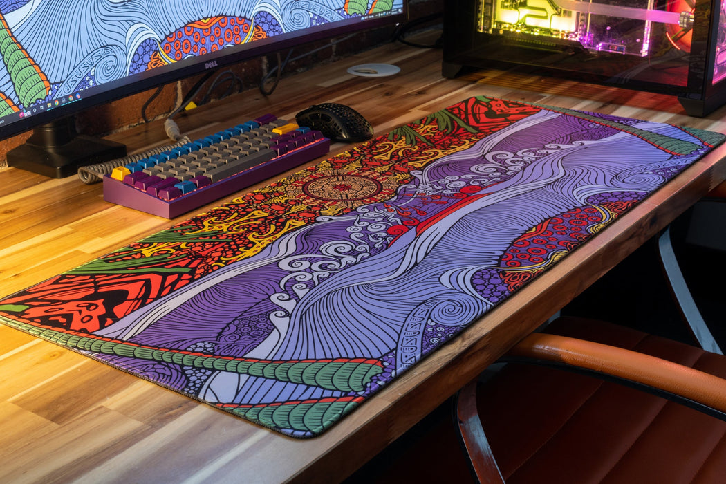 "Ancient Sun" — Epic Desk Originals Deskmat - for just $39.95! 