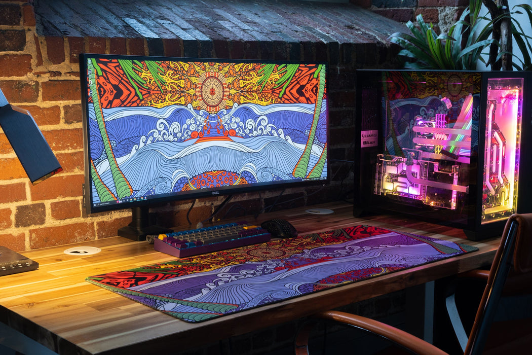 "Ancient Sun" — Epic Desk Originals Deskmat - for just $39.95! 