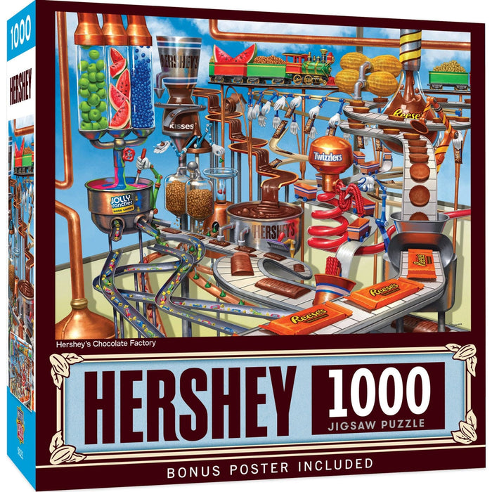 Hershey's Chocolate Factory - 1000 Piece Jigsaw Puzzle - for just $16.99! 