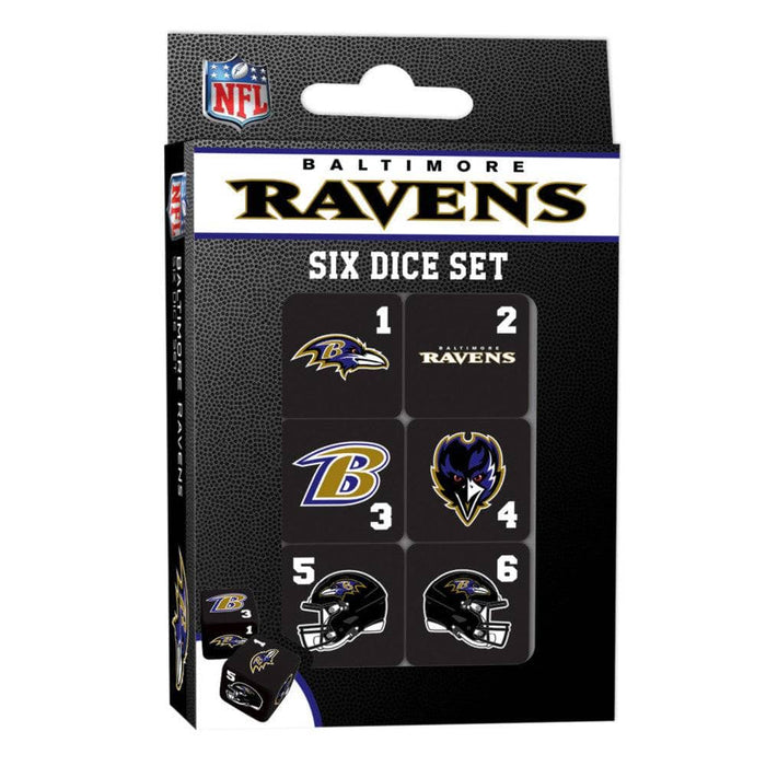 Baltimore Ravens Dice Set - 19mm - for just $7.99! 