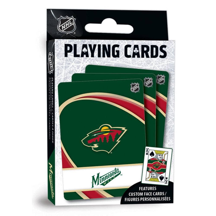 Minnesota Wild Playing Cards - 54 Card Deck - for just $7.99! 
