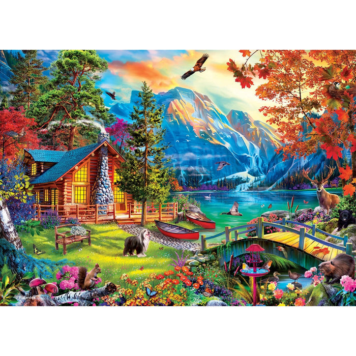 Tranquility - Soaring Sunset 1000 Piece Jigsaw Puzzle - for just $16.99! 