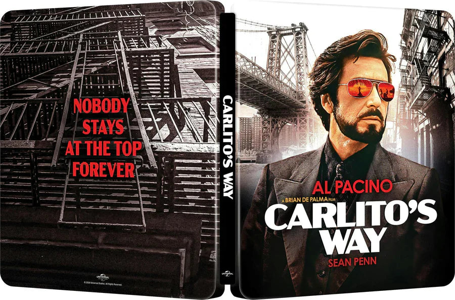 Carlito's Way - Limited Edition Steelbook (4K Ultra HD + Blu-ray + Digital) - for just $34.99! 
