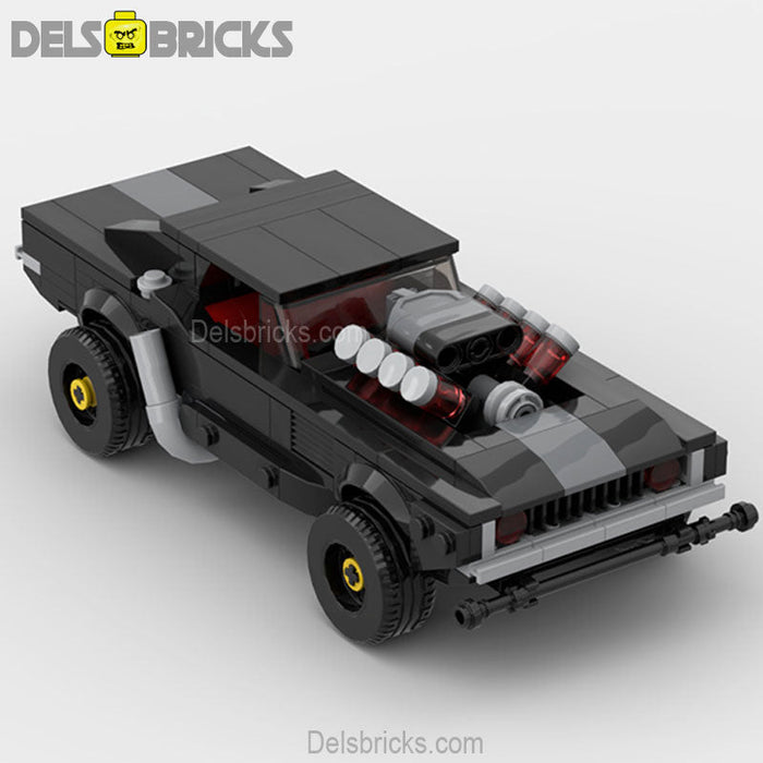 Cyberpunk Dodge Charger Muscle Car Lego Minifigures Building Blocks - Premium Minifigures - Just $24.99! Shop now at Retro Gaming of Denver