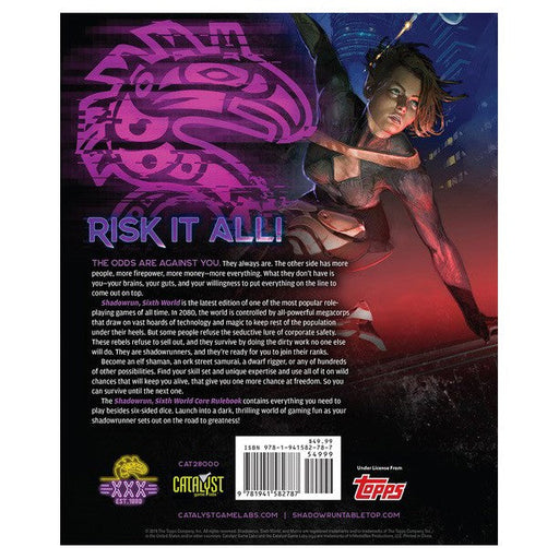 Shadowrun: Sixth World Core Rulebook - for just $49.99! 