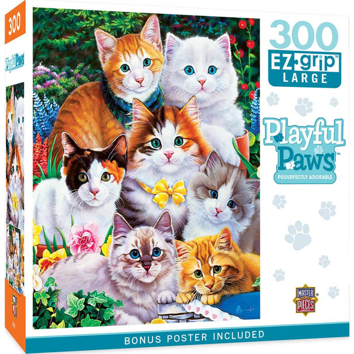 Playful Paws - Puuurfectly Adorable 300 Piece EZ Grip Jigsaw Puzzle - for just $14.99! 