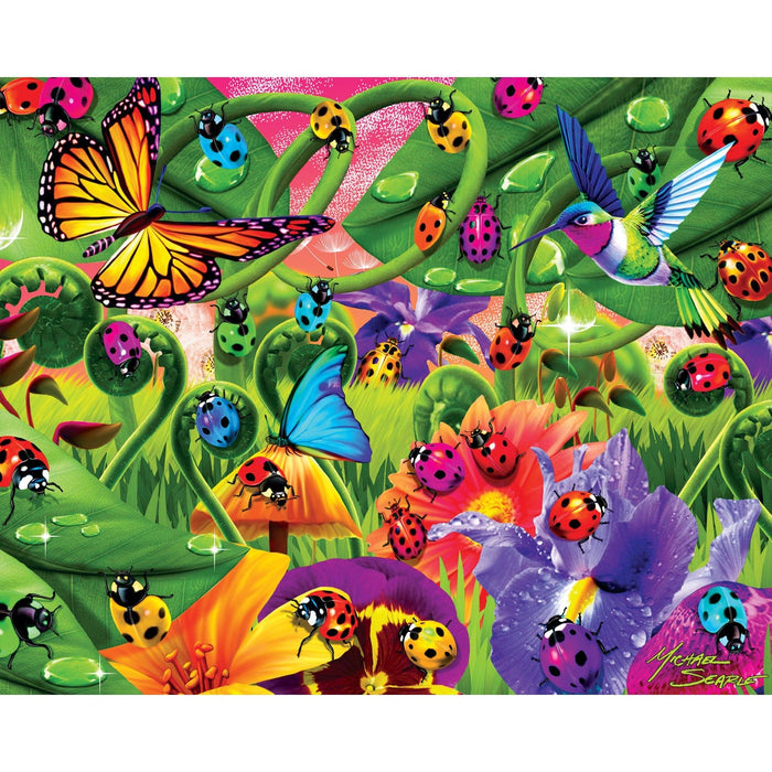 Glow in the Dark 100 Piece Jigsaw Puzzles - 4-Pack V2 - for just $14.99! 