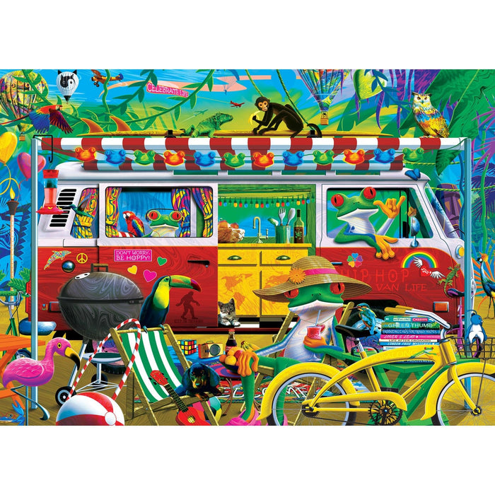 Seek & Find - Van Life 1000 Piece Jigsaw Puzzle - for just $10.99! 