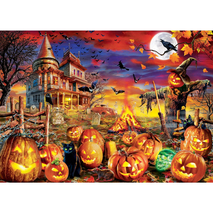 Glow in the Dark - All Hallow's Eve 500 Piece Jigsaw Puzzle - for just $14.99! 