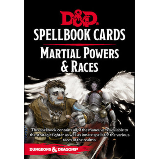 Dungeons & Dragons - Spellbook Cards - Martial Powers & Races - for just $9.99! 