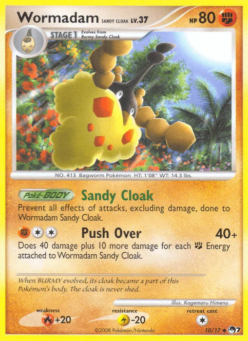 Wormadam Sandy Cloak (10/17) [POP Series 7] - for just $3.20! 