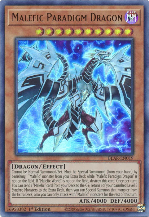 Malefic Paradigm Dragon [BLAR-EN019] Ultra Rare - for just $0.10! 
