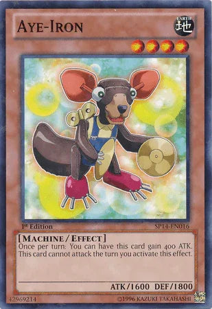 Aye-Iron [SP14-EN016] Starfoil Rare - for just $0.10! 
