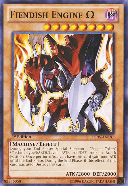 Fiendish Engine Omega [LCJW-EN181] Common - for just $0.20! 