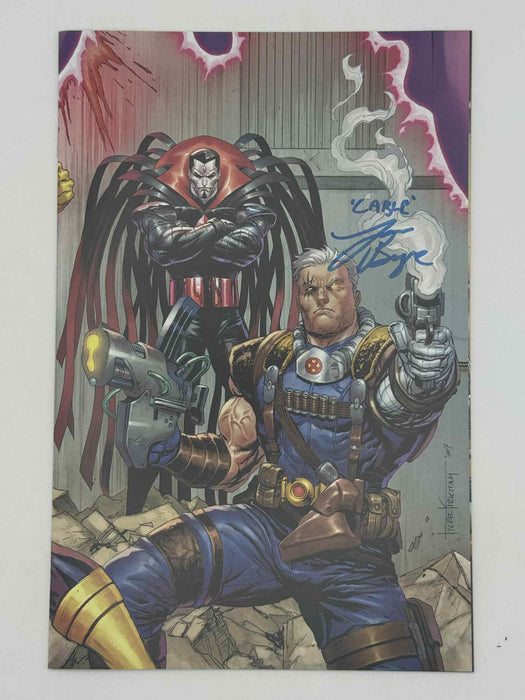 [Signed by Lawerence Bayne] Cable: Love & Chrome #1 Unknown Comics Tyler Kirkham Connecting Cover Exclusive Virgin Var [IN STOCK] - for just $60! 
