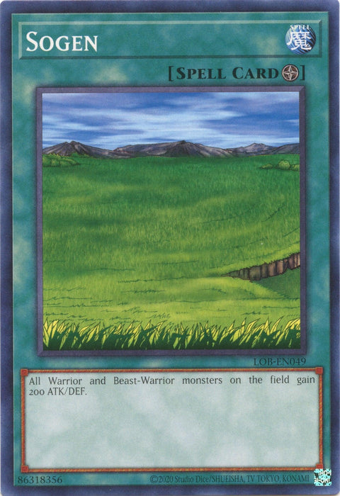 Sogen (25th Anniversary) [LOB-EN049] Common - for just $0.10! 