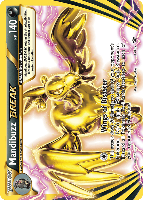 Mandibuzz BREAK (XY182) [XY: Black Star Promos] - for just $1.90! 